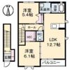 ブランドール TS A棟の間取り画像