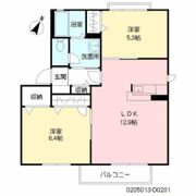 ベルスール D棟の間取り画像
