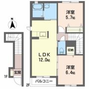 サニーデイズの間取り画像
