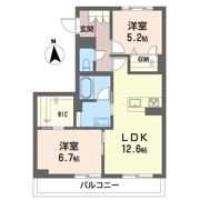 メゾンナチュールの間取り画像
