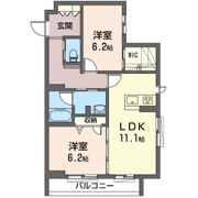 MaderⅡの間取り画像