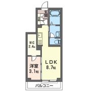 ウララ シャーメゾンの間取り画像