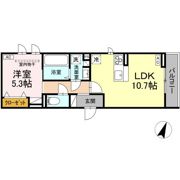 セレスティア大和町の間取り画像