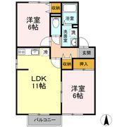 セジュールピースの間取り画像