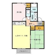 グリーンヒルの間取り画像
