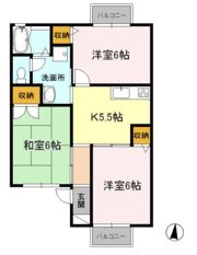 グランドールミツトヨの間取り画像