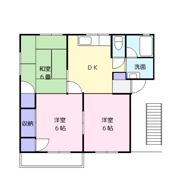 ベストハウス玖波B棟の間取り画像