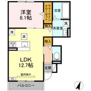 シャトーアサヒⅦの間取り画像