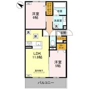 リヴェール京都桂の間取り画像