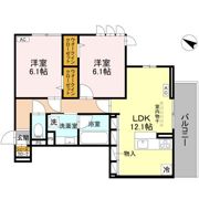 リヴェール京都桂の間取り画像