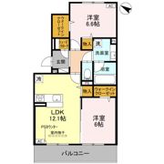 リヴェール京都桂の間取り画像