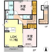 ホワイエ国富の間取り画像
