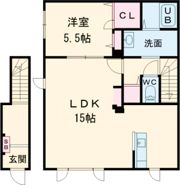 グレースハイムH&Hの間取り画像