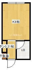 ダイヤコーポ桂川の間取り画像