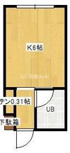 ダイヤコーポ桂川の間取り画像
