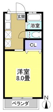 ユートピア30の間取り画像