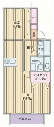 セジュールタデノの間取り画像
