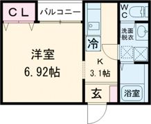 F+style大蓮南2号館の間取り画像