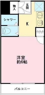 エルベコート泉大津の間取り画像