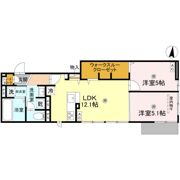 マニフィック御厨中の間取り画像