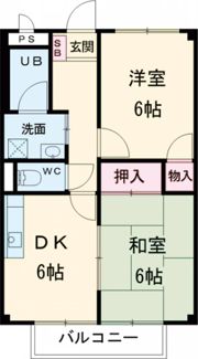 メゾン昴の間取り画像