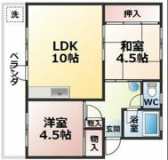 オアシス天領の間取り画像