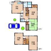 室の木4丁目貸家 1の間取り画像