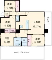 Forest Cherieの間取り画像