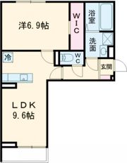 シャーロット石橋駅前の間取り画像