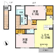 アムールすずかの間取り画像