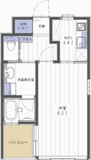 アルメゾンアネシスの間取り画像