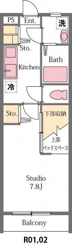アバンスの間取り画像
