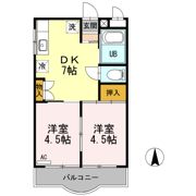 グランドキャッスル橋塚の間取り画像