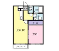 クレインブルーの間取り画像