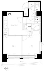 ルーブル高円寺伍番館の間取り画像
