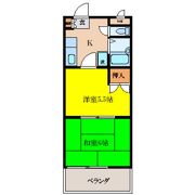 シャトレ三ケ田町の間取り画像