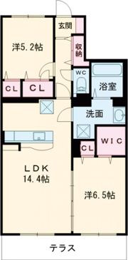 グレイスピアの間取り画像
