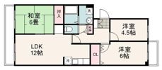 シャルマン宮前の間取り画像