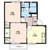 ツインハイツ Aの間取り画像