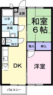 ハイブルックSの間取り画像