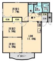 Field Courtの間取り画像