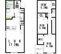 コージーコネクト原町駅前の間取り画像