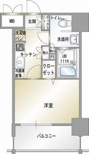 エンクレスト香椎の間取り画像
