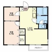 ルミエールタムラ Bの間取り画像