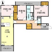ナサハウスの間取り画像