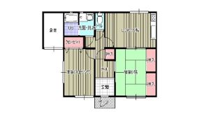 シャインⅠ 3号の間取り画像