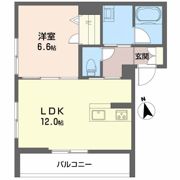 ブルジェオン駅南の間取り画像