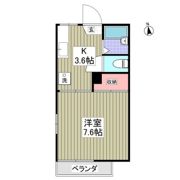 ハイツコジマAの間取り画像