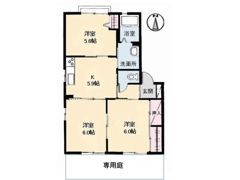 アメニックス福山 壱番館の間取り画像