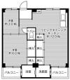 ビレッジハウス見瀬2号棟の間取り画像